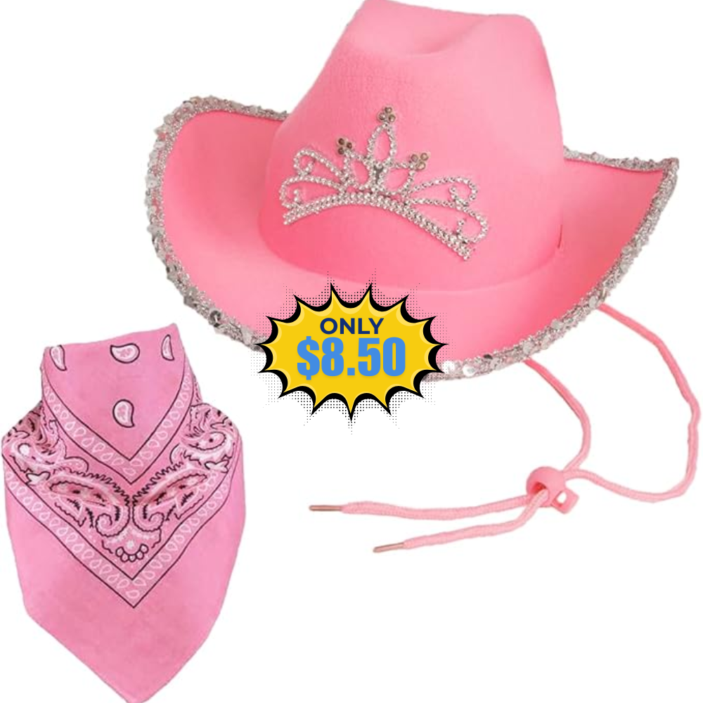 Funny Party Hats Cowboy Hat Deal: Save 50% at Amazon