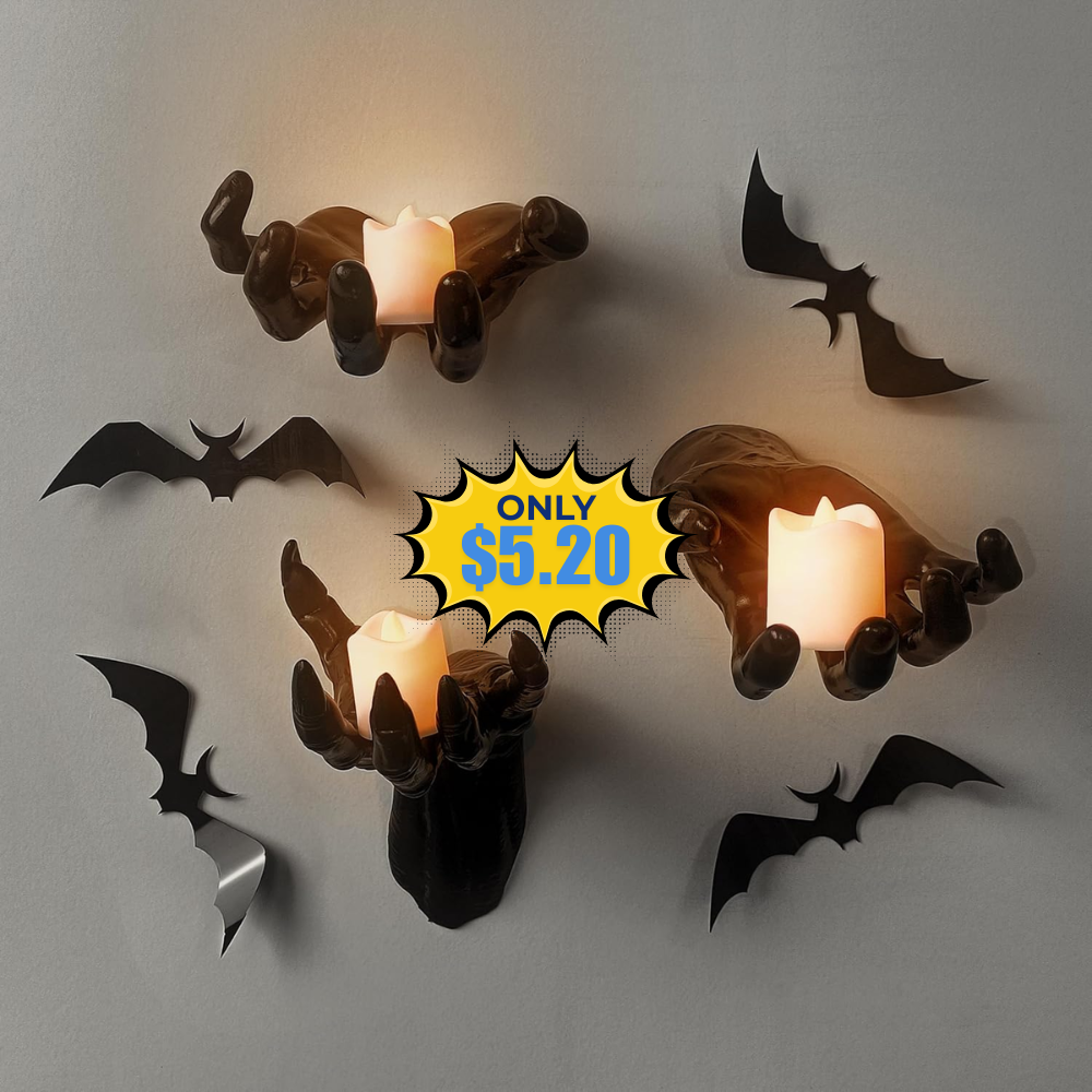 97 Decor Scary Halloween Decorations Indoor Deal: Save 50% at Amazon