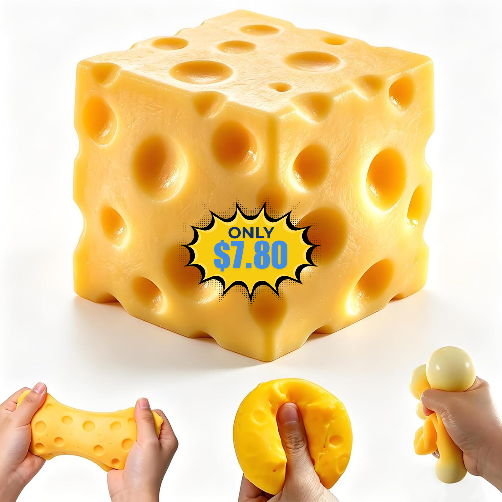 Cheese Squishy Stress Relief Toy Deal: Save 22% on Amazon