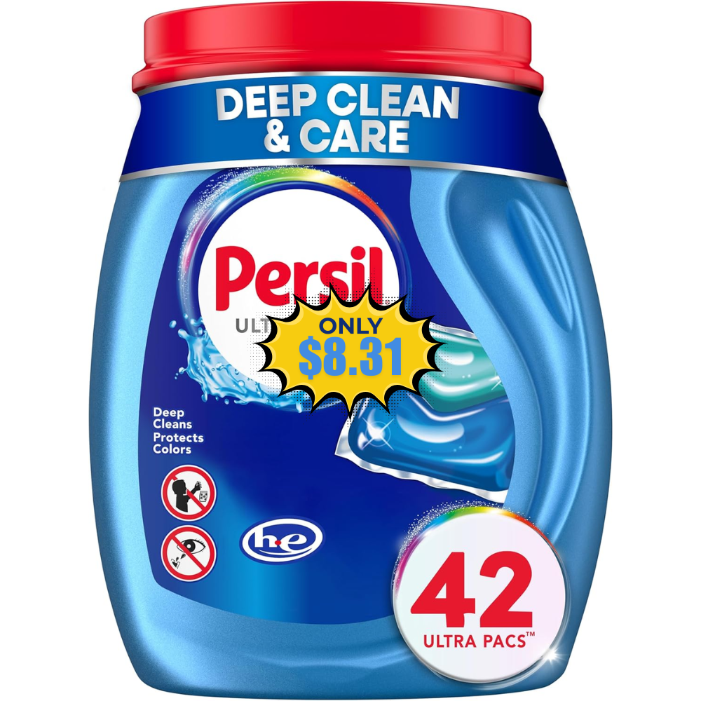 Persil Ultra Pacs Laundry Detergent Deal: Save 20% at Amazon