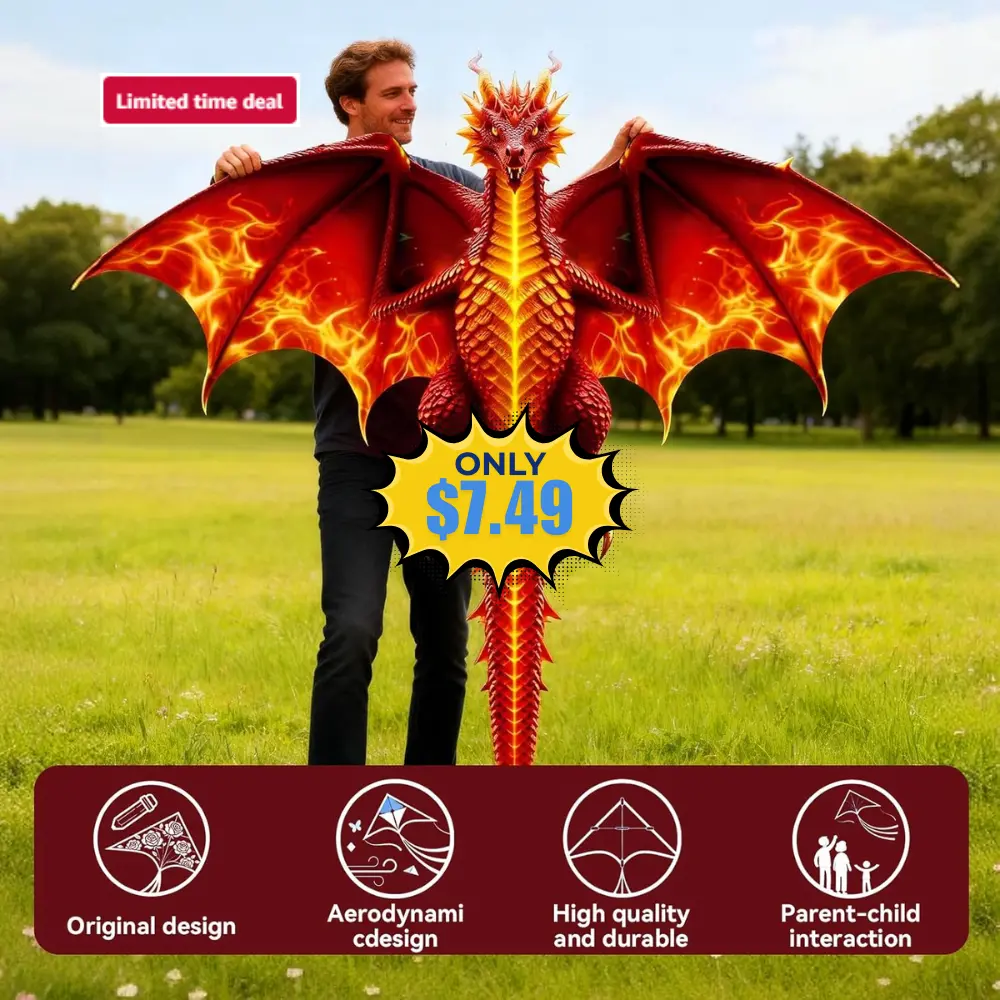 Large Dragon Kite Deal: Save 50% at Amazon