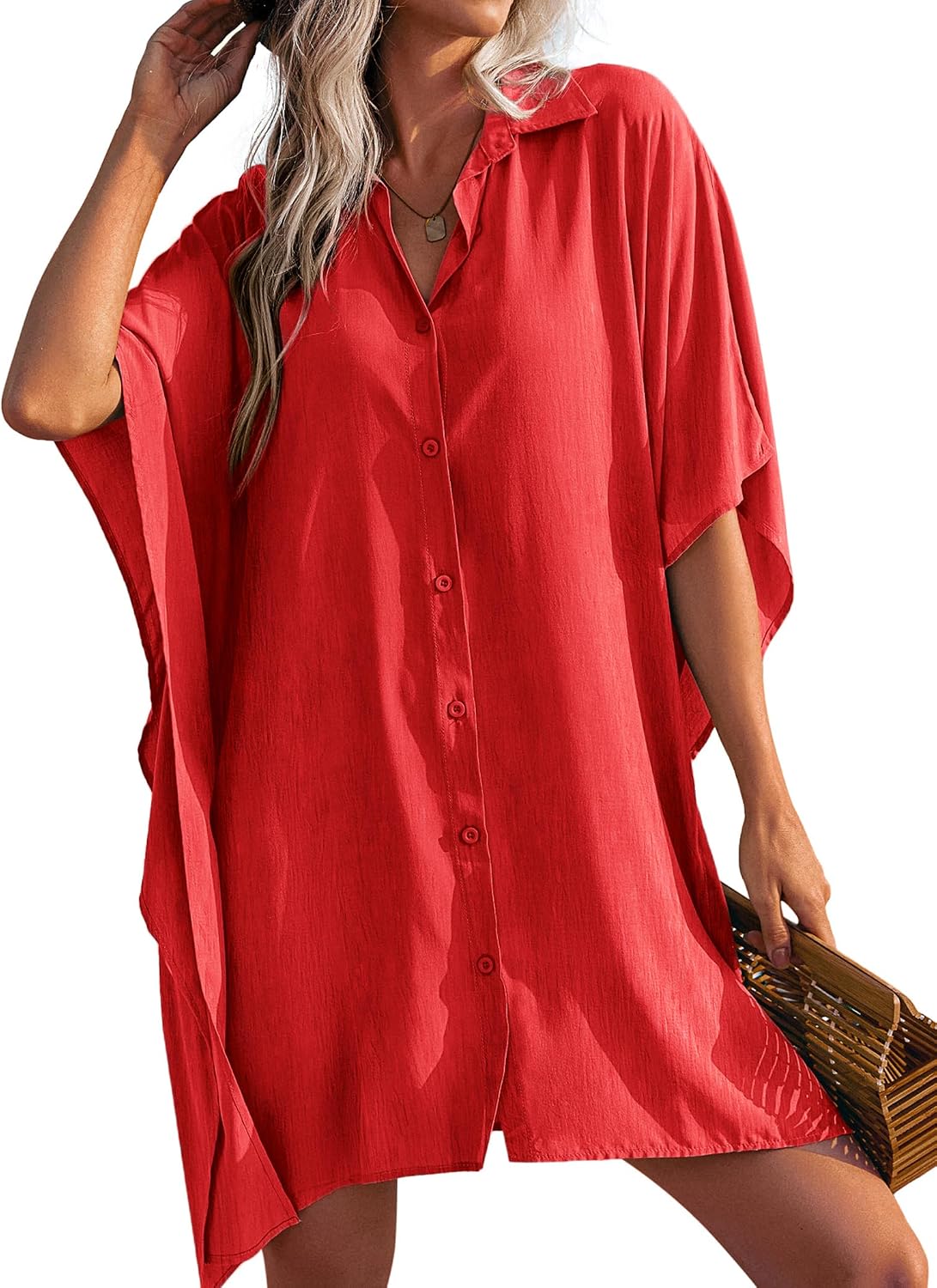 Ekouaer Bathing Suit Coverups for Women Only $19.99 at Amazon
