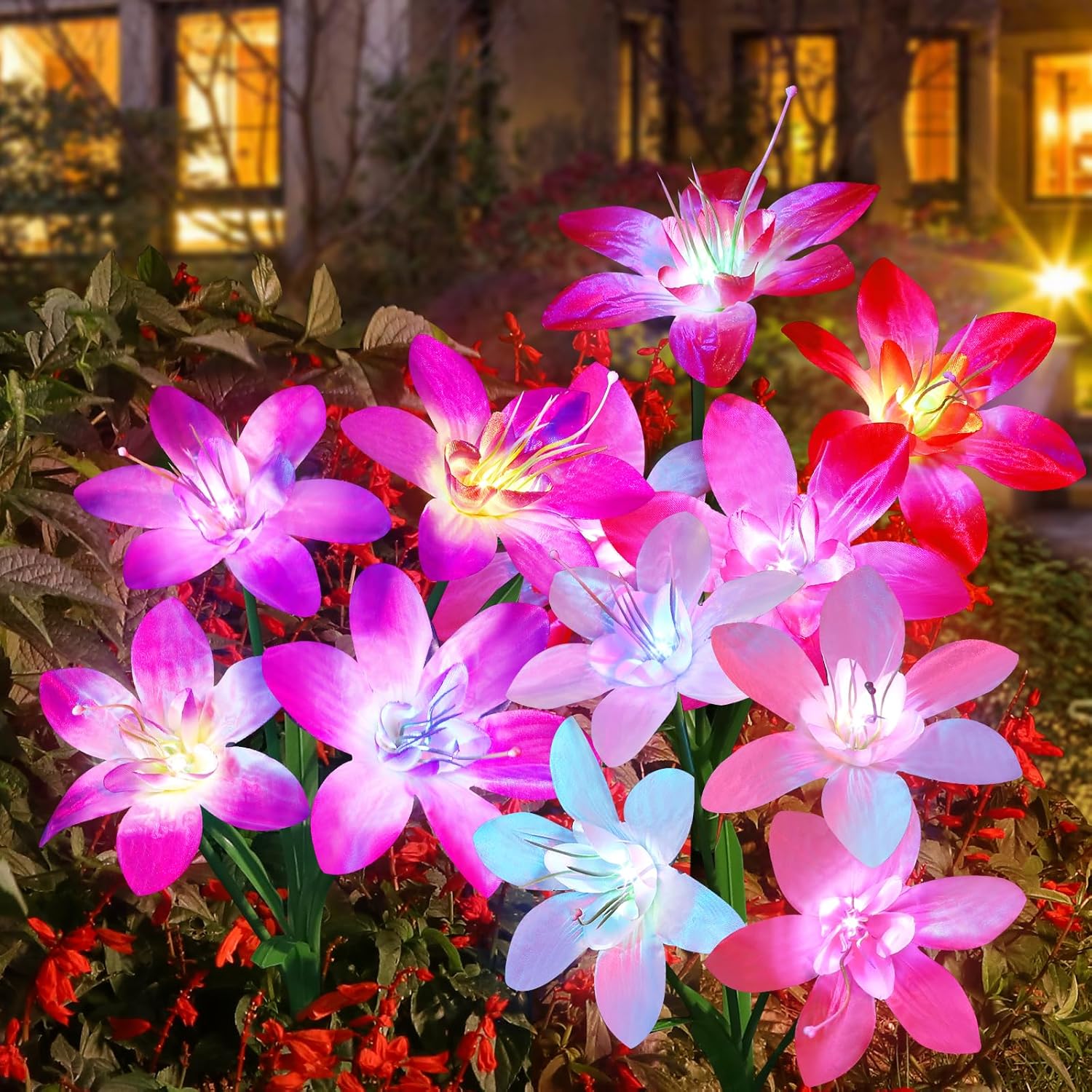5-Pack Solar Garden Lights Deal at Amazon