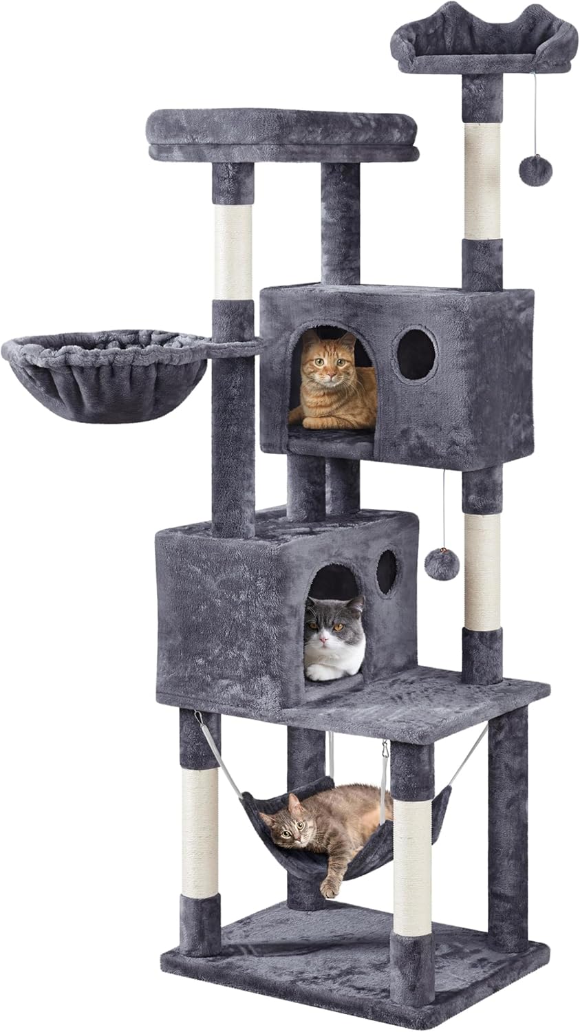 Cat Trees w/ Hammocks, Toys & Only $63.99 (Reg. $83.99) at Amazon