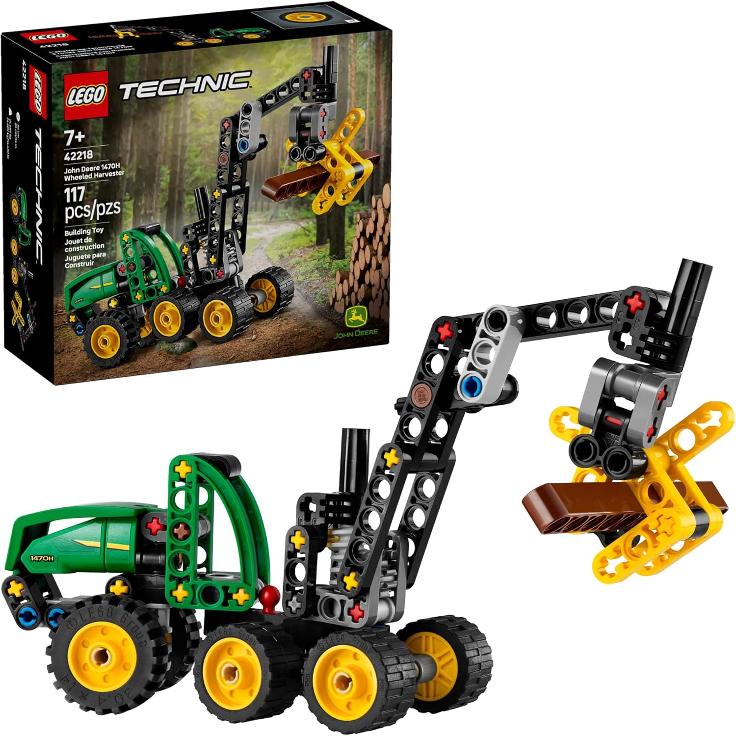 117-Pc LEGO Technic John Deere Only $7.99 (Reg. $9.99) at Amazon