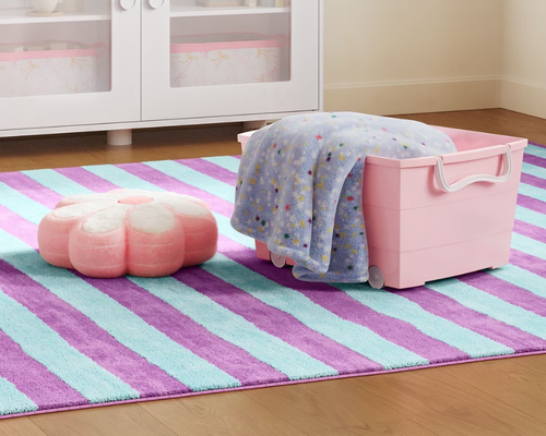 Mainstays Large Stackable Rolling Storage Basket Deal for $8.96