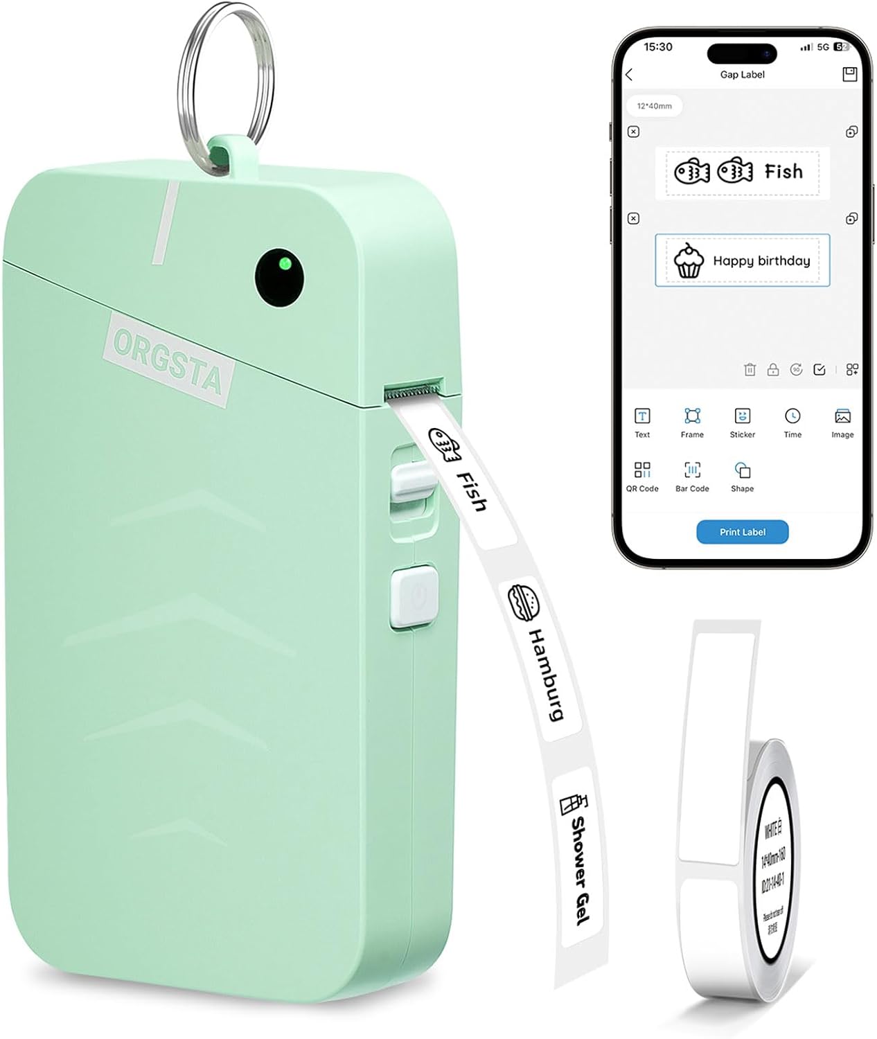 ORGSTA S001 Label Maker Machine Only $17.99 (Reg. $25) at Amazon