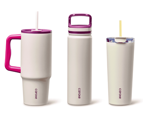 Carote 3pcs Insulated Stainless Steel Water Bottle Deal