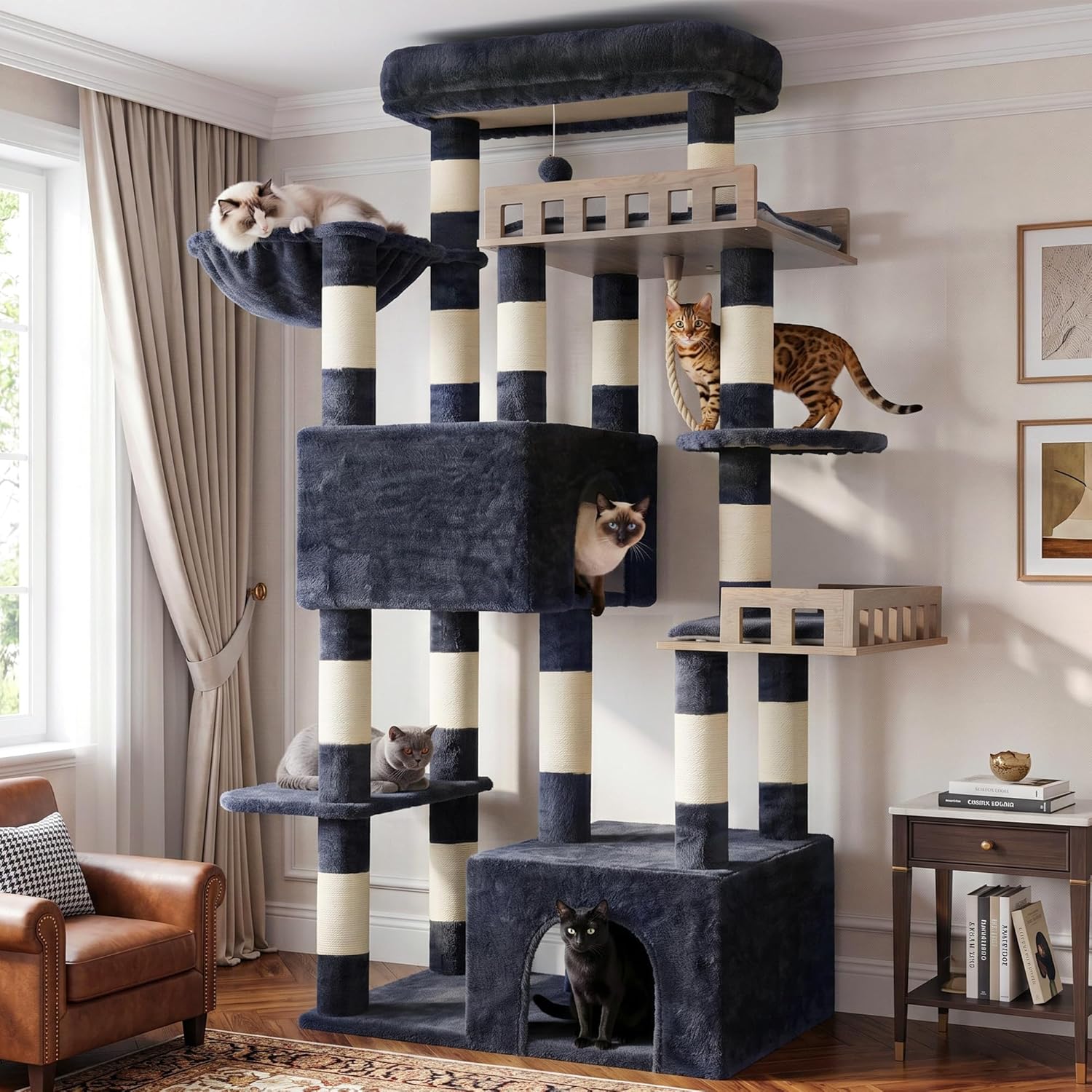 Gitelsnour Maine Coon Cat Tree Only $99.99 (Reg. $159.99) at Amazon
