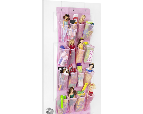 24 Pocket Over the Door Shoe Organizer