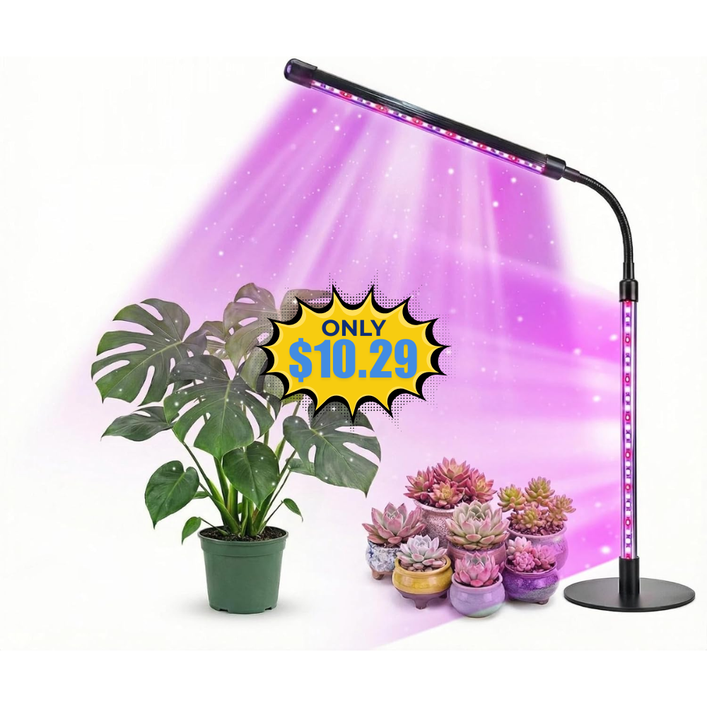Flexible Gooseneck Plant Light Deal: Save 23% on Amazon