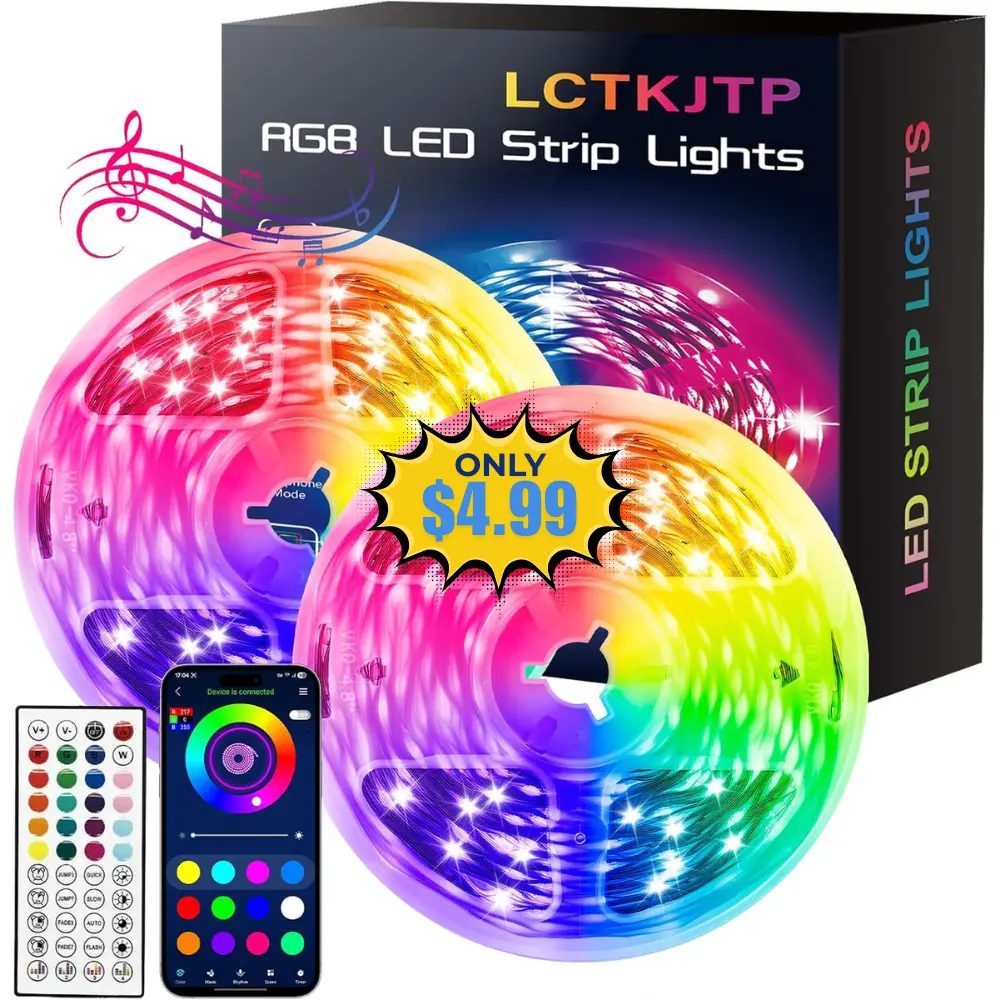 LED Strip Lights Deal: Save $5 at Amazon