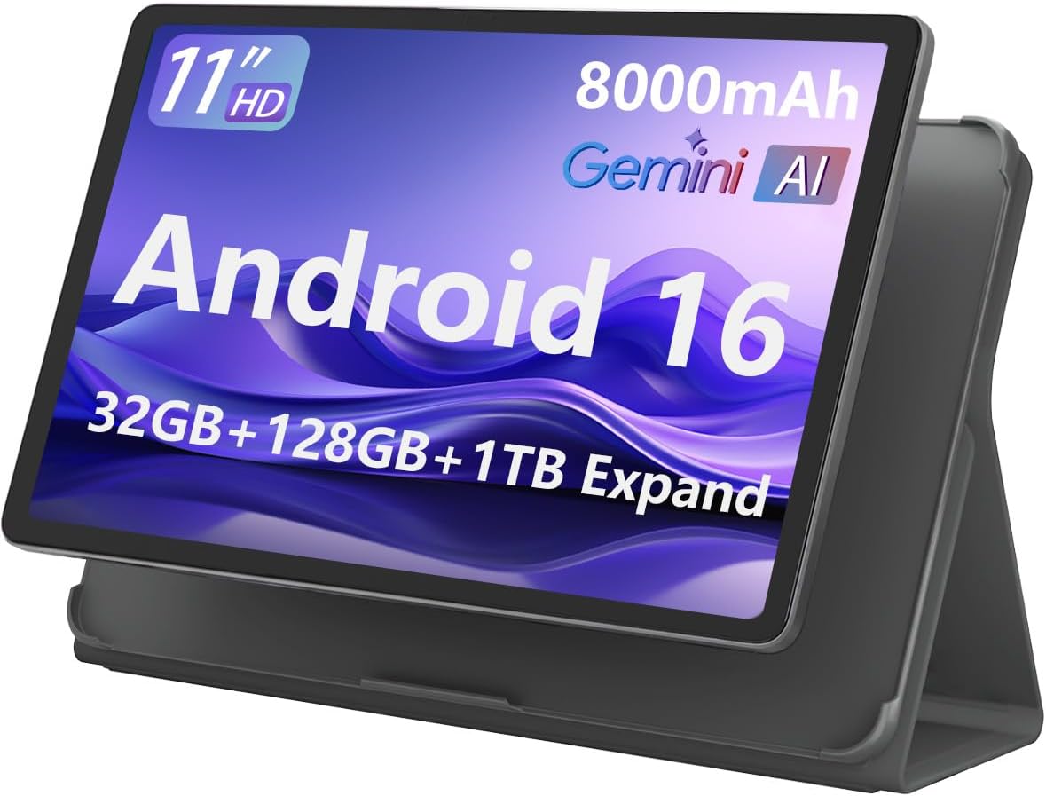 11-inch Android 16 Tablet Only $168.99 (Reg. $219.99) at Amazon