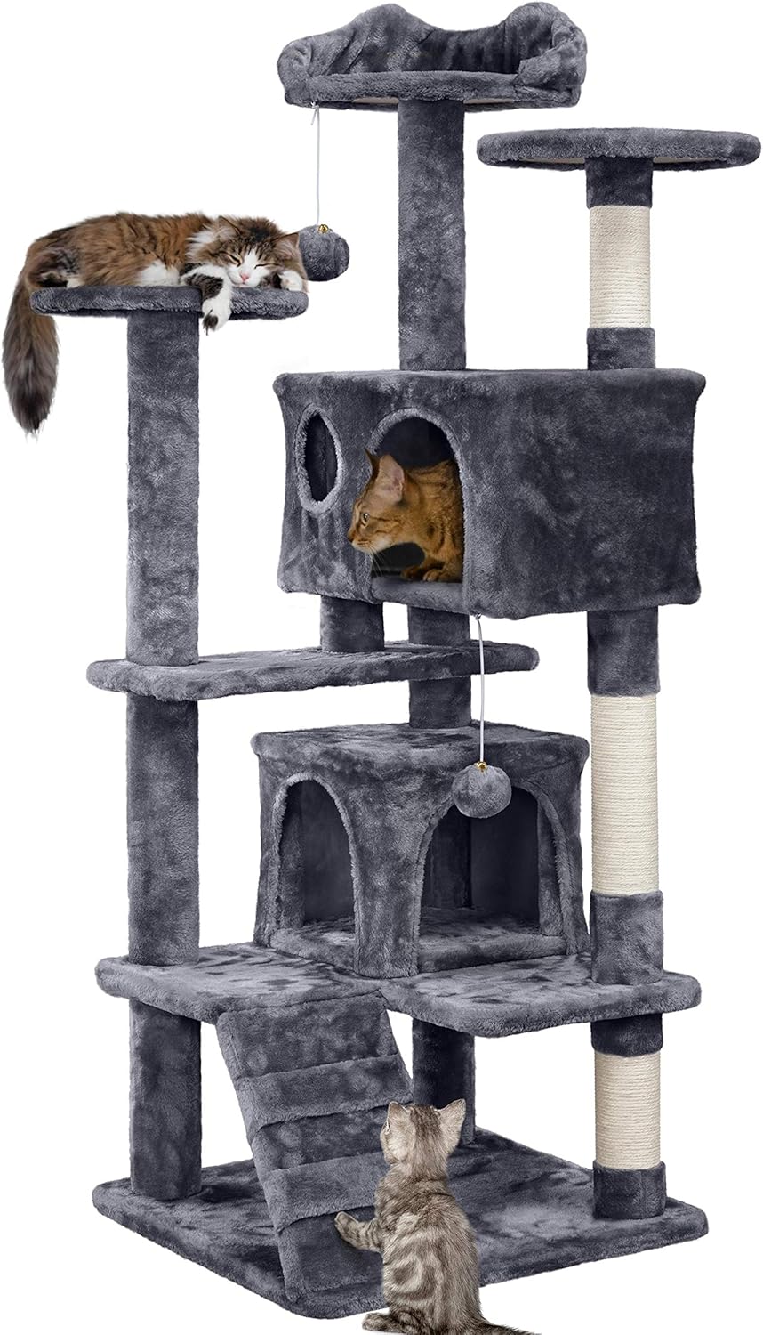 54″ Yaheetech Indoor Cat Tree Only $35.68 (Reg. $44.98) at Amazon