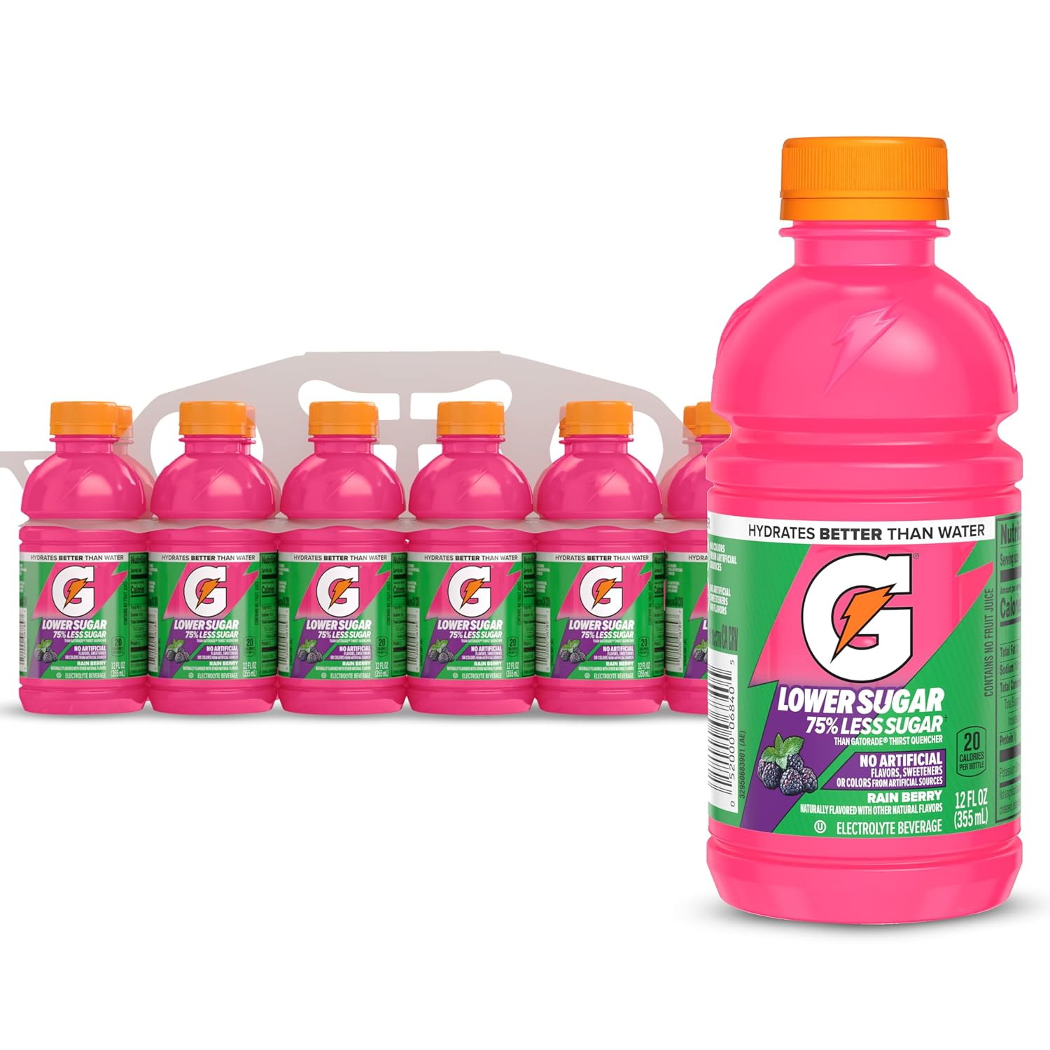 12-Pk 12-Oz Gatorade Lower Sugar Electrolyte Only $6.98 at Amazon
