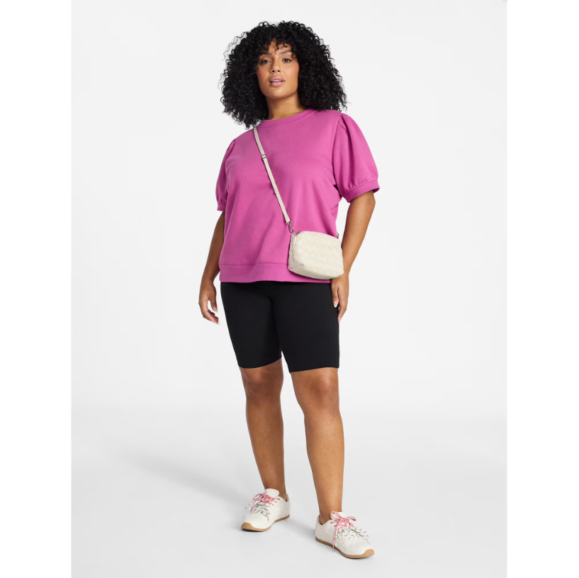 Terra & Sky Women’s Plus Bike Short Deal: Save $4.39 at Walmart
