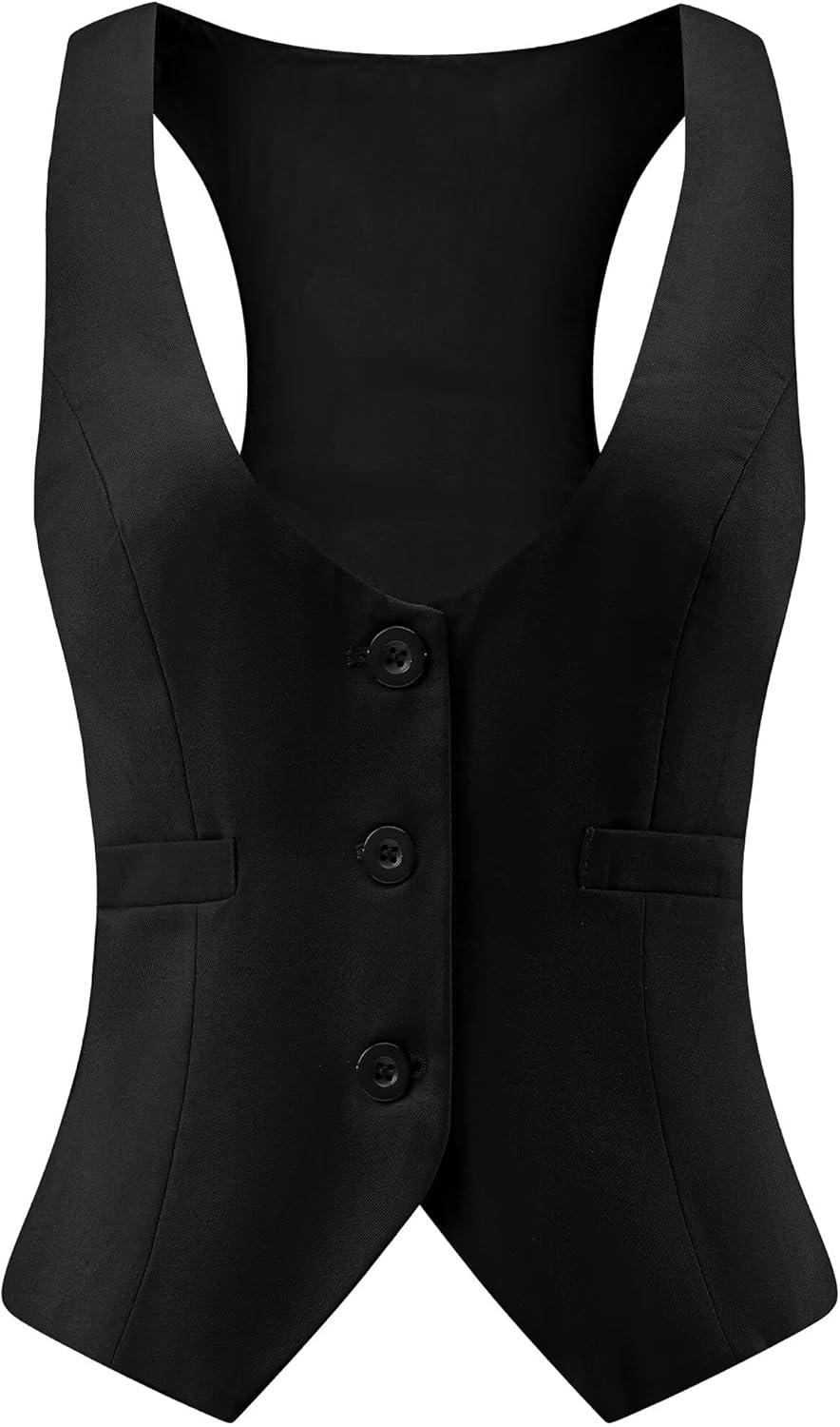 V VOCNI Suit Vest for Women Waistcoat Vest Only $26.99 at Amazon