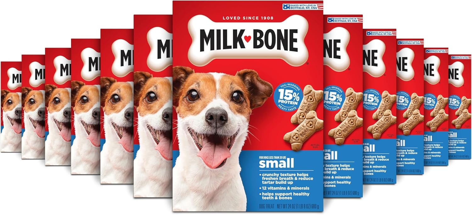 Milk-Bone Crunchy Small Dog Treats Only $35.76 (Reg. $48) at Amazon