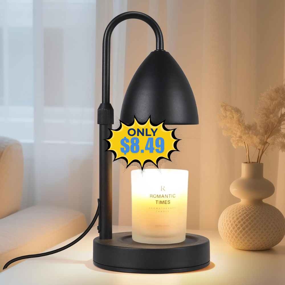 Candle Warmer Lamp with Timer Deal: Save with Amazon Promo Code
