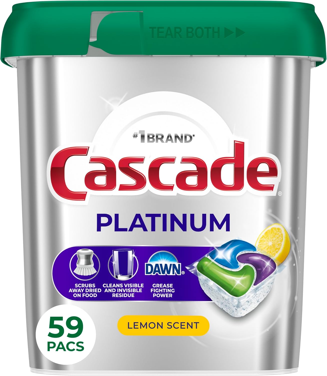 Cascade Platinum Dishwasher Pods Only $19.94 (Reg. $20) at Amazon