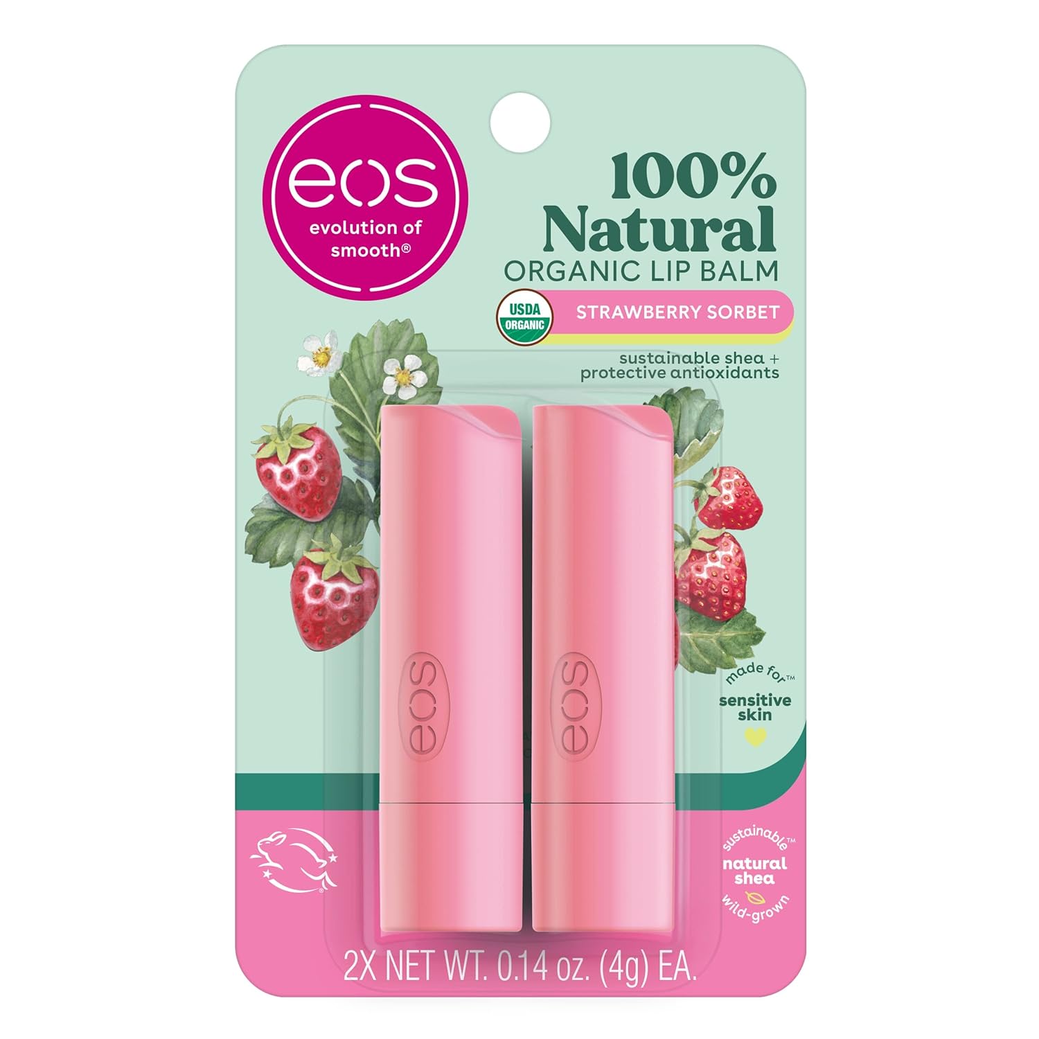 eos Natural Shea Lip Balm (2-Pack) Only $4.99 (Reg. $5.99) at Amazon