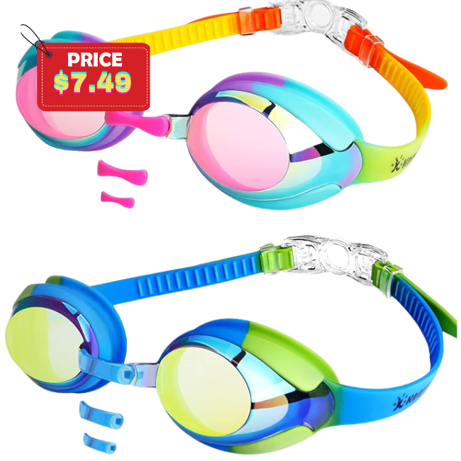 Kids Swim Goggles Deal: Save 50% at Amazon