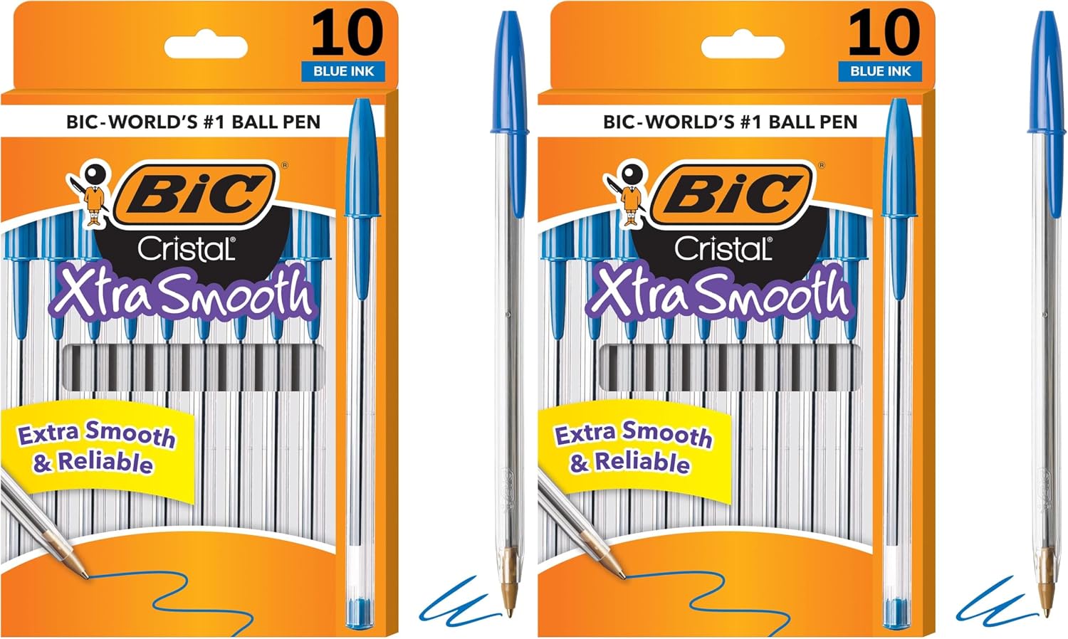 BIC Cristal Xtra Smooth Ballpoint Pens 20ct Only deal at Amazon