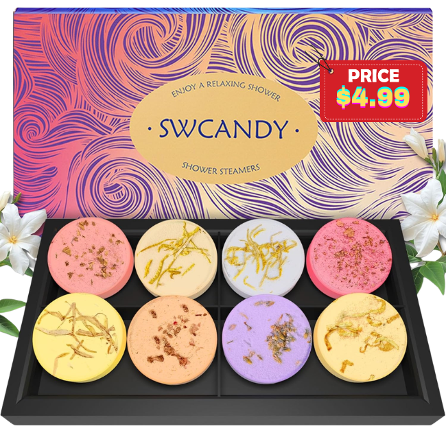 Shower Steamers 8 Pack Deal: Save 50% at Amazon