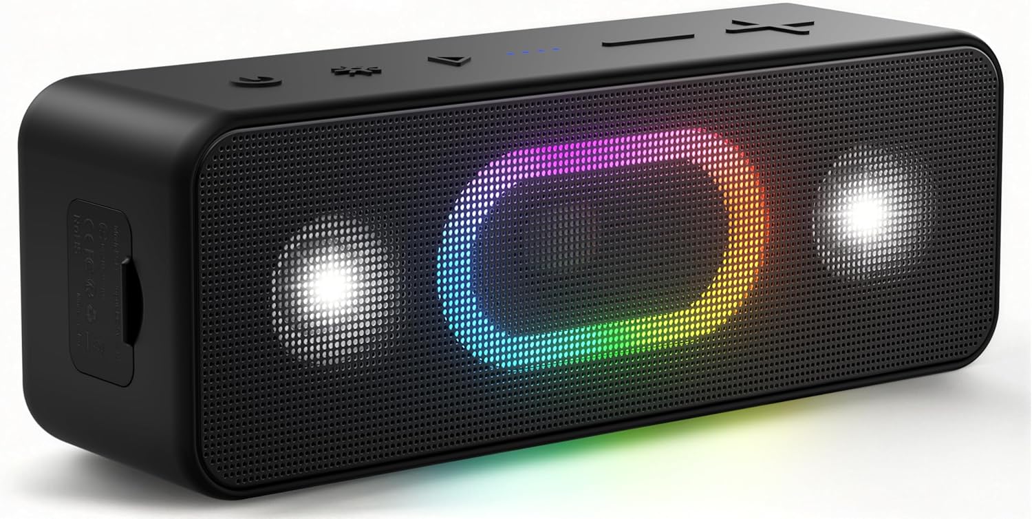 OHAYO Bluetooth Speaker, Wireless Portable Outdoor Speakers, deal at Amazon