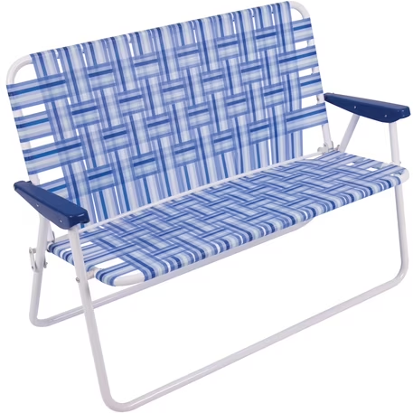Walmart Patio & Garden Pick: Folding Web Love Seat Lawn Chai deal at Walmart