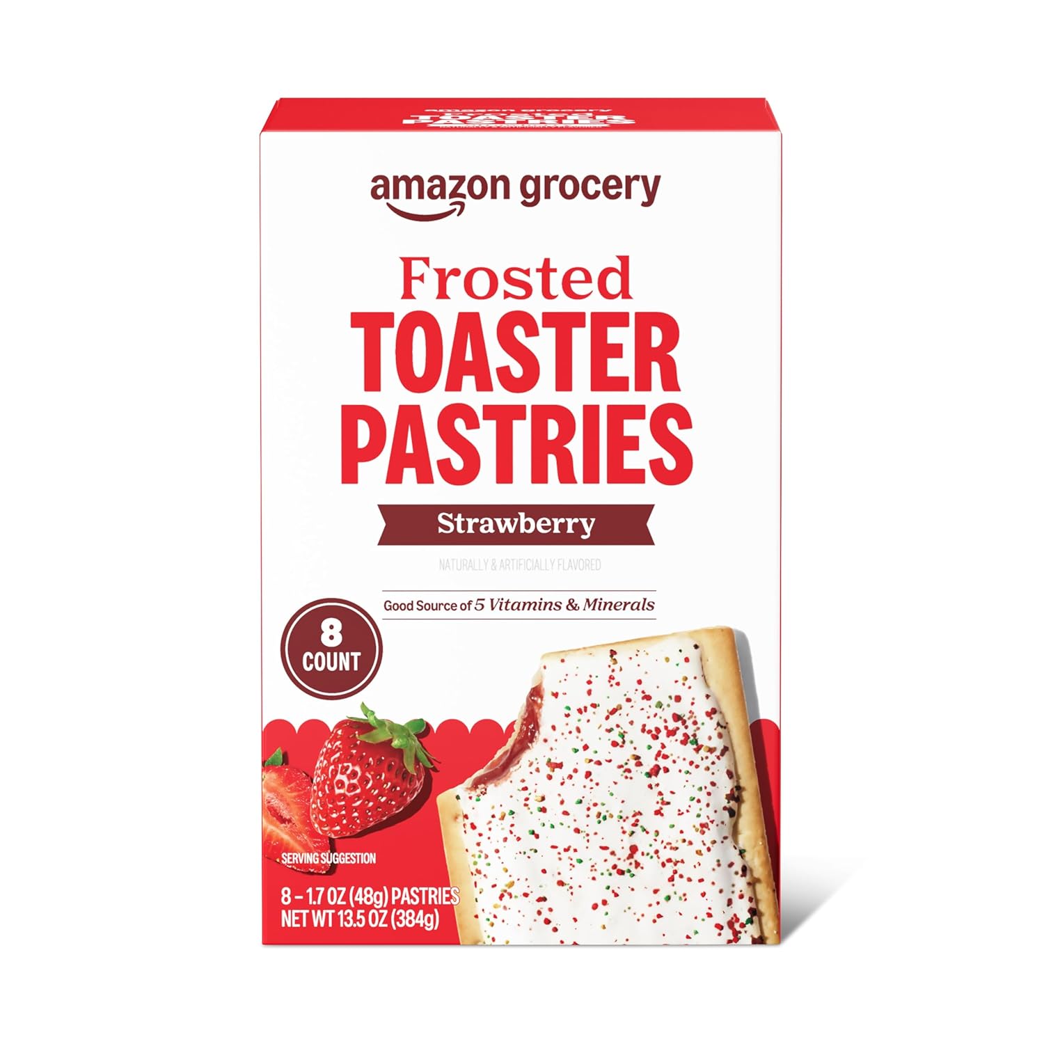 Select Accounts: 8-Ct Amazon Grocery Frosted Only $1.4 at Amazon
