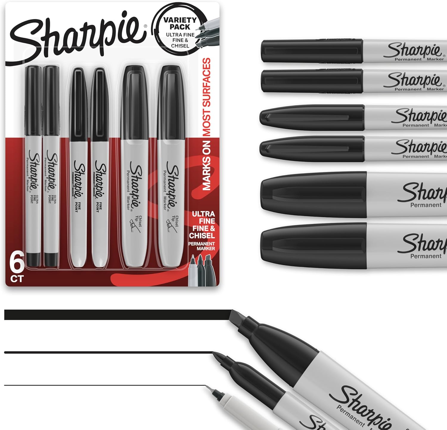 Sharpie Permanent Markers Variety Pack – Fine Only $5.74 at Amazon