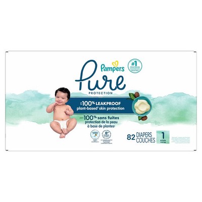 Pampers Pure Baby Diapers Deal: Save 65% at eBay
