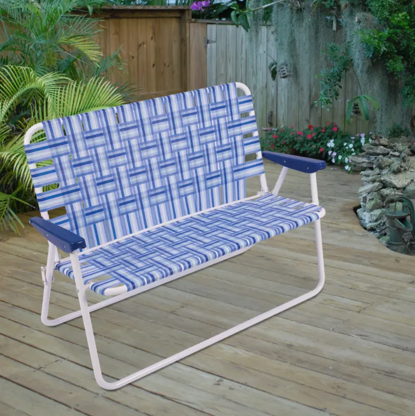Camp & Go 4 x 2 x 3 ft Blue Web Love Seat Deal at Walmart: Save $59.99