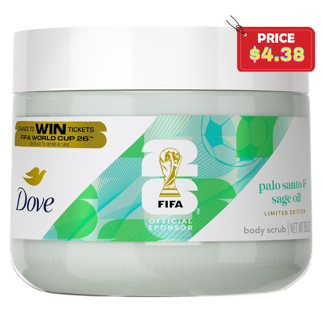 Dove Body Scrub Deal: Save 40% at Amazon