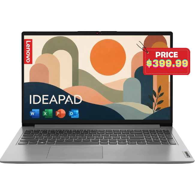 Lenovo IdeaPad 15.6 Laptop Sale: Save 50% at Amazon