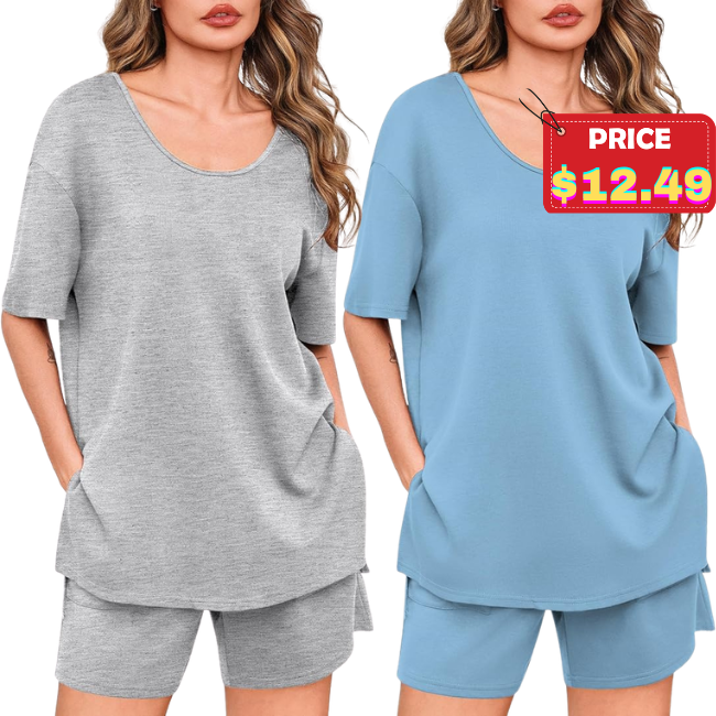 2 Piece Lounge Set Deal: Save 50% at Amazon