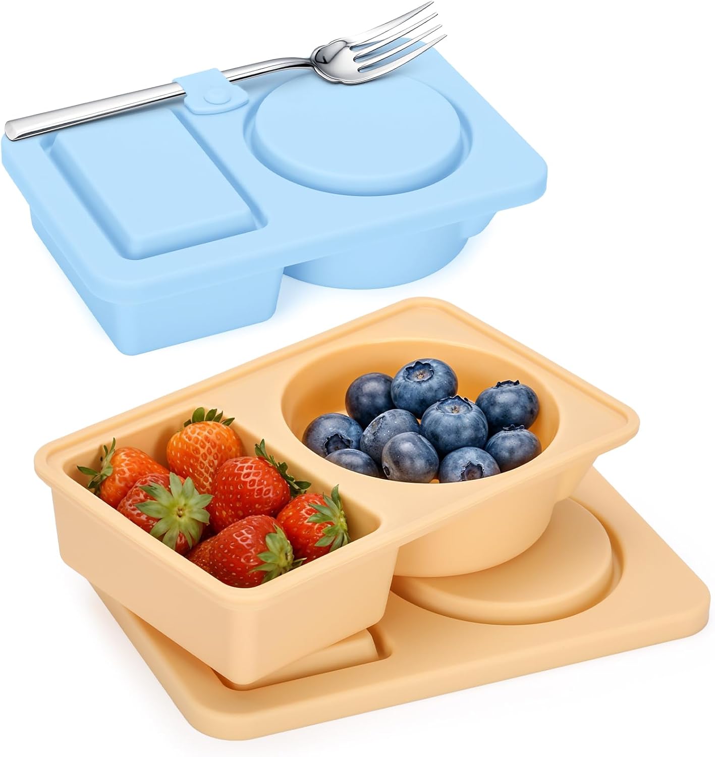 2-pk silicone snack containers Only $4.64 (Reg. $6.63) at Amazon