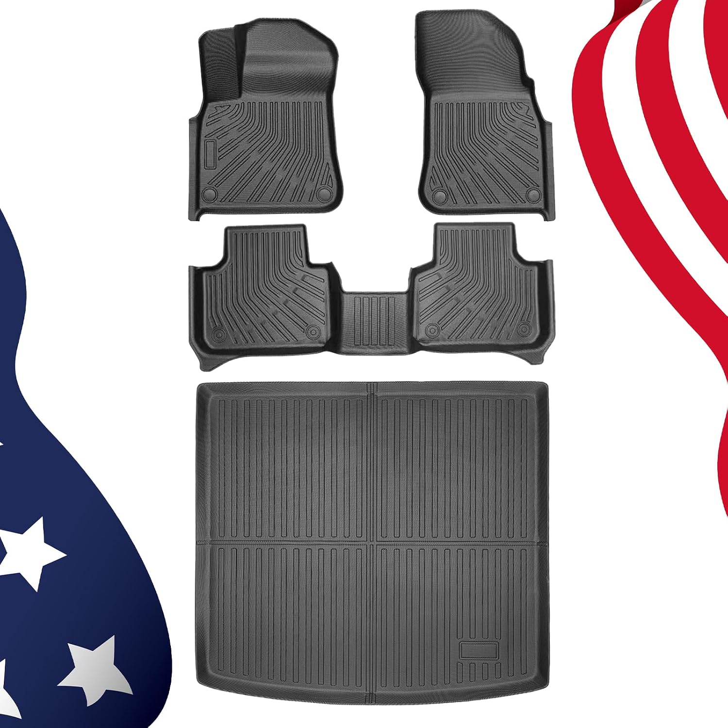QQARORSUN Car Floor Mats Custom Fit for Porsche Cayenne2019- deal at Amazon