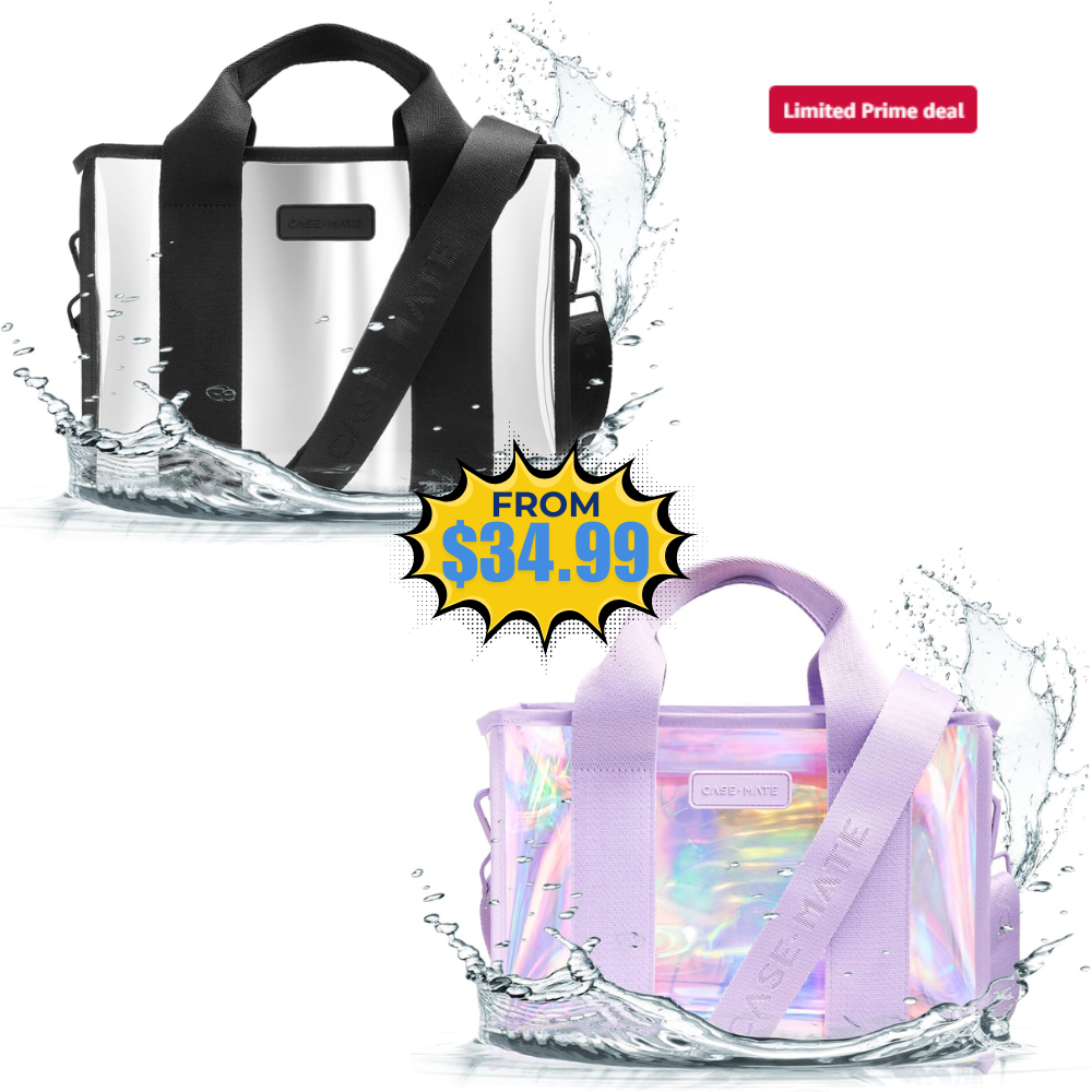 Case-Mate Silver Chrome Jelly Tote Bag Deal: Save 21% at Amazon