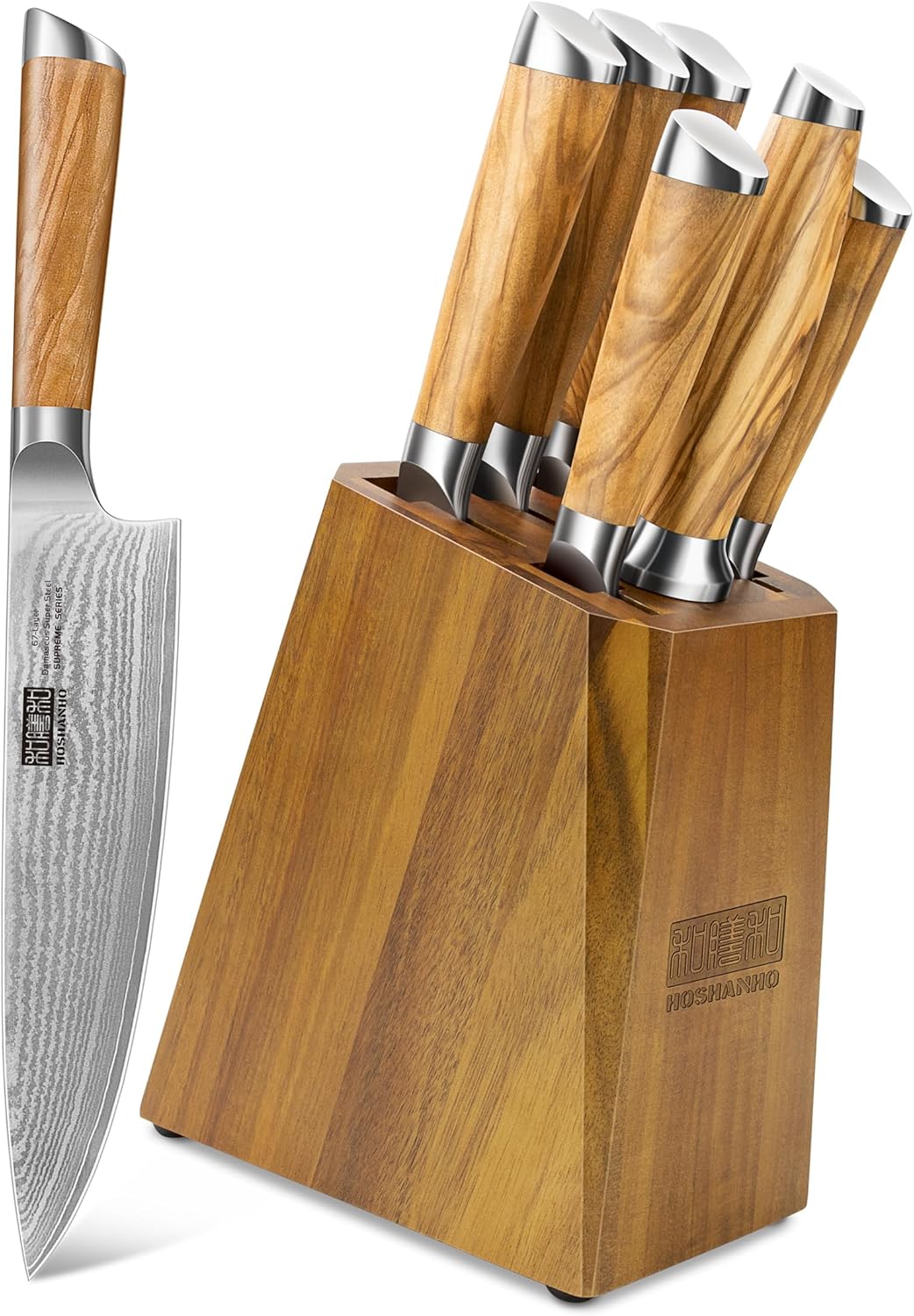 HOSHANHO Knife Set with Block Only $235.98 (Reg. $379.99) at Amazon