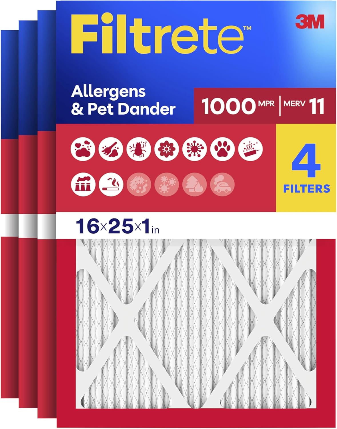 4-Pack Filtrete Allergen Defense Only $24.73 (Reg. $59.75) at Amazon
