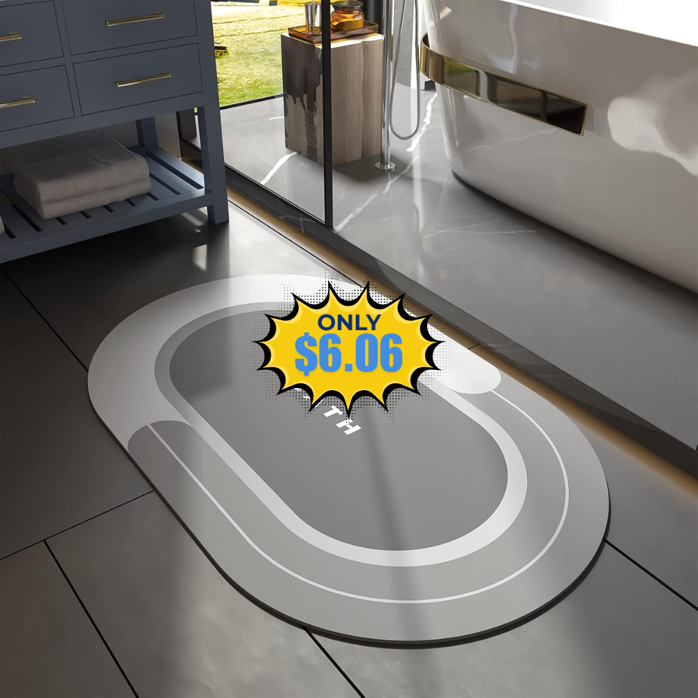 MontVoo Bath Mat – Non Slip Deal: Save with Promo Code at Amazon