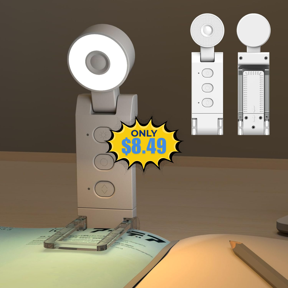 Book Light for Reading at Night Deal: Save 50% at Night