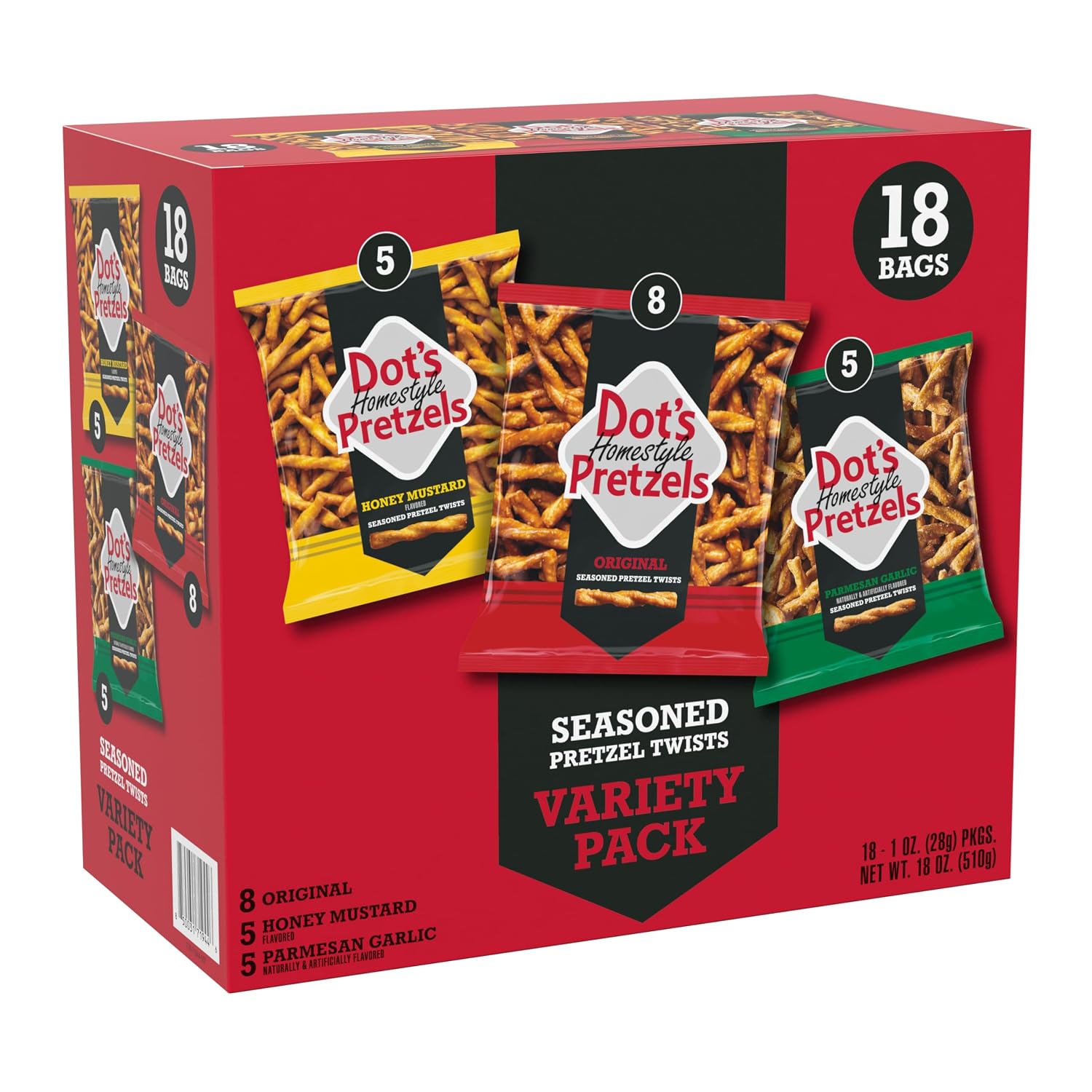 $6.45 Dot’s Homestyle Pretzels Variety Pack 18 Only $9.97 at Amazon