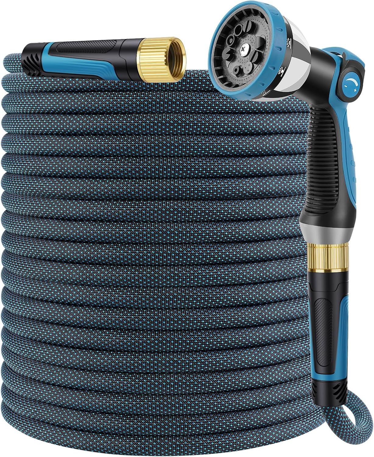 FLOERXIS Non-Expandable Garden Hose 100 FT, Lightweight Hose deal at Amazon