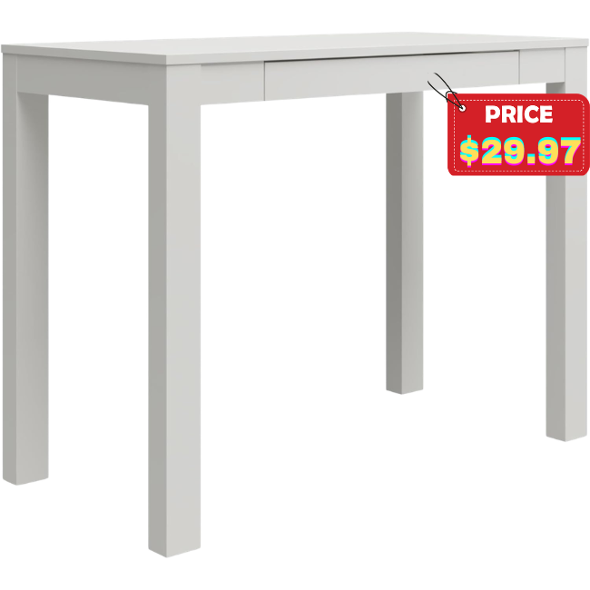 Ameriwood Home Parsons Desk Sale: Save 63% on Amazon