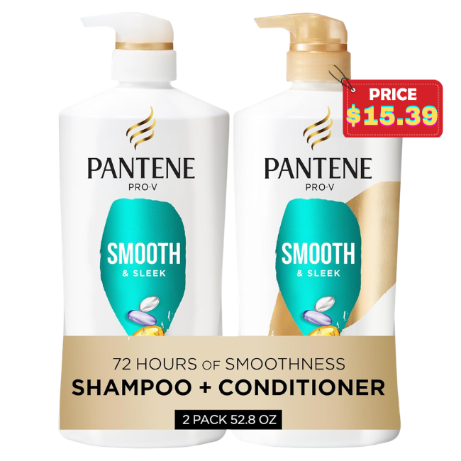 Pantene Shampoo & Conditioner Set Deal: Save 30% at Amazon