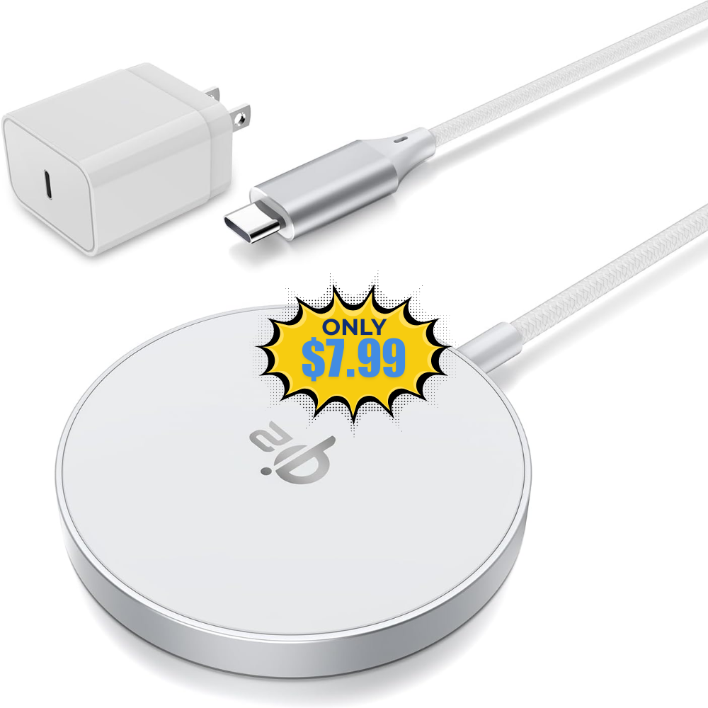 Qi2 15W Magnetic Wireless Charging Pad Promo at Amazon: Save with Code 7Y88SJ8K