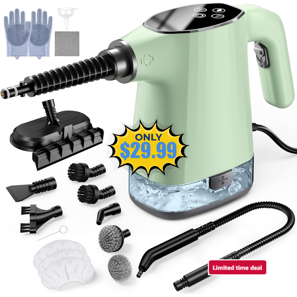 Handheld Steam Cleaner Deal: Save 40% at Amazon